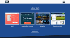 Desktop Screenshot of nicbell.net
